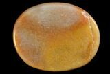 1.8" Polished Peach "Moonstone" Flat Pocket Stones - Photo 3
